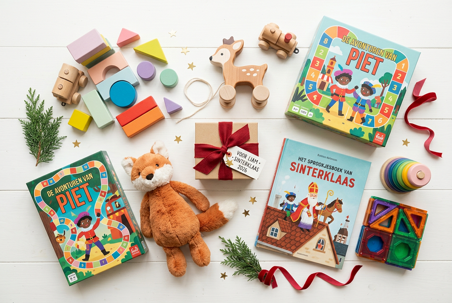 Speelgoedtrends voor Sinterklaas 2026 met verzamelfiguurtjes en bouwspeelgoed