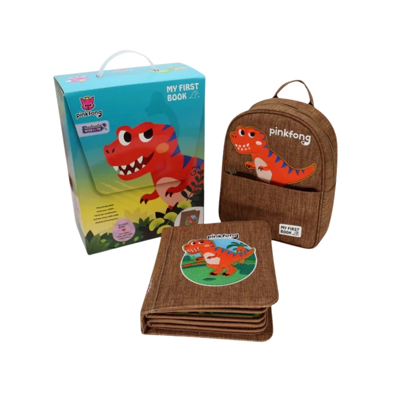 My First Book | Geschenkset My First Book T-Rex Rugzak+Boek