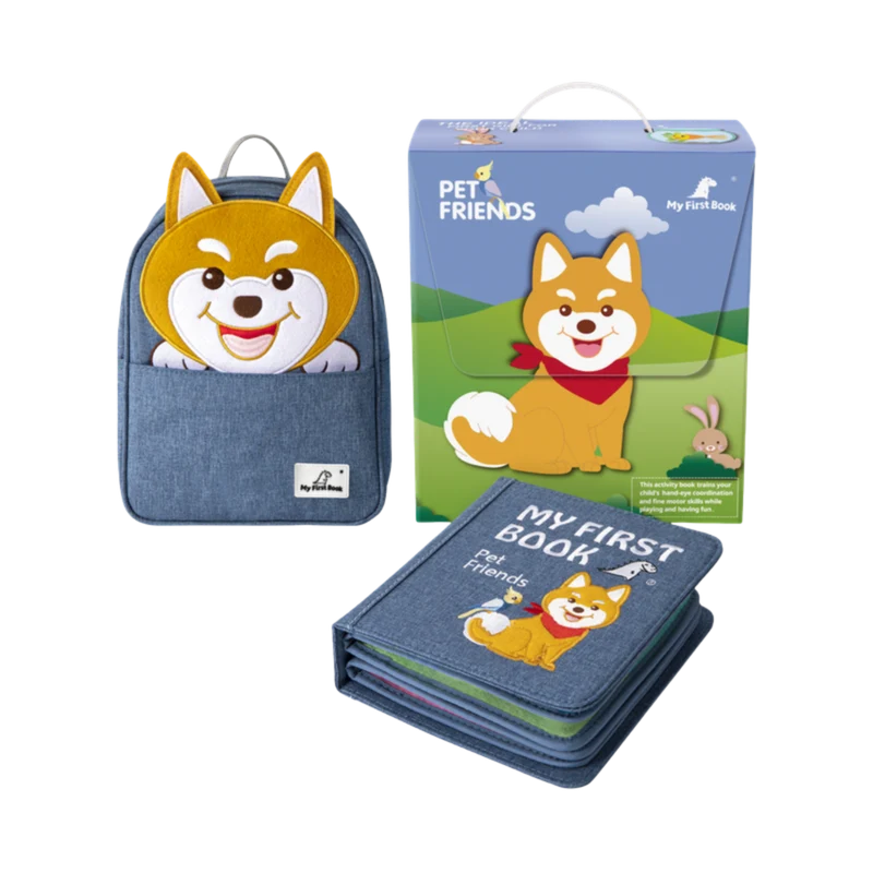 My First Book | geschenkset pet friends rugzak+boek