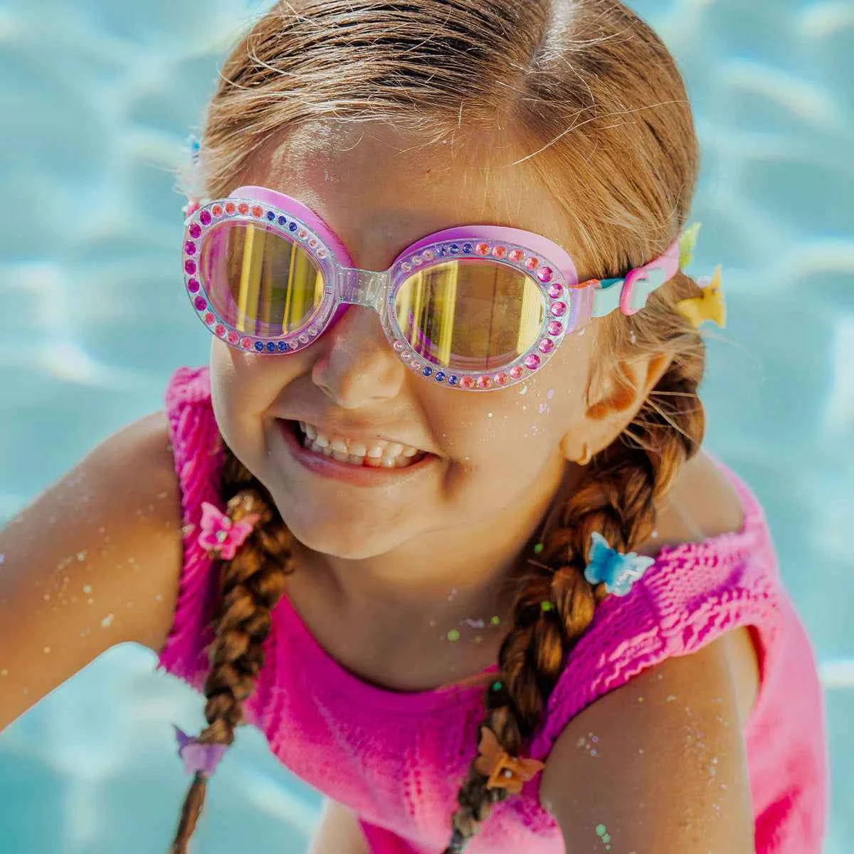Bling2o | Zwembril Sparkle Bedazzled Blue +6Y