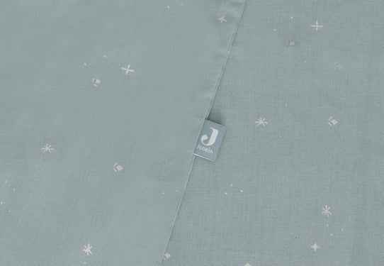 Jollein | Dekbedovertrek Met Sloop 100x140cm Twinkling Sea Green