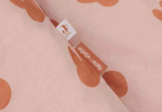 Jollein | Dekbedovertrek Met Sloop 100x140cm Miffy Shadow Wild Rose