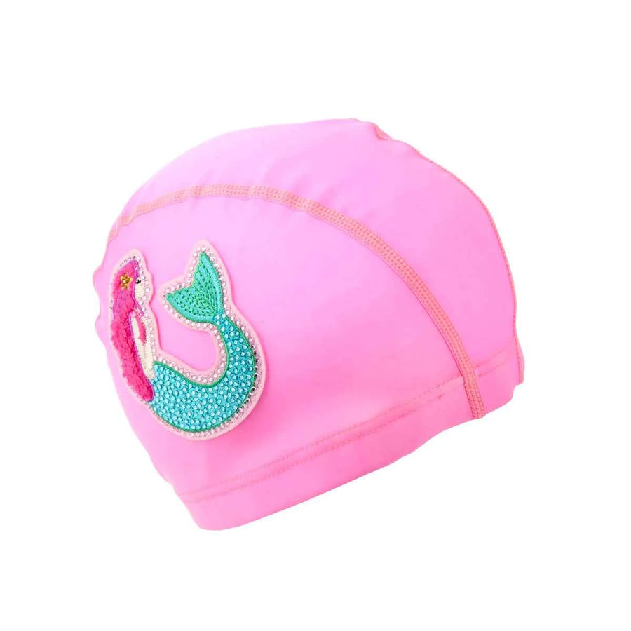 Bling2o | Pink Mermaid Swim Cap +3Y