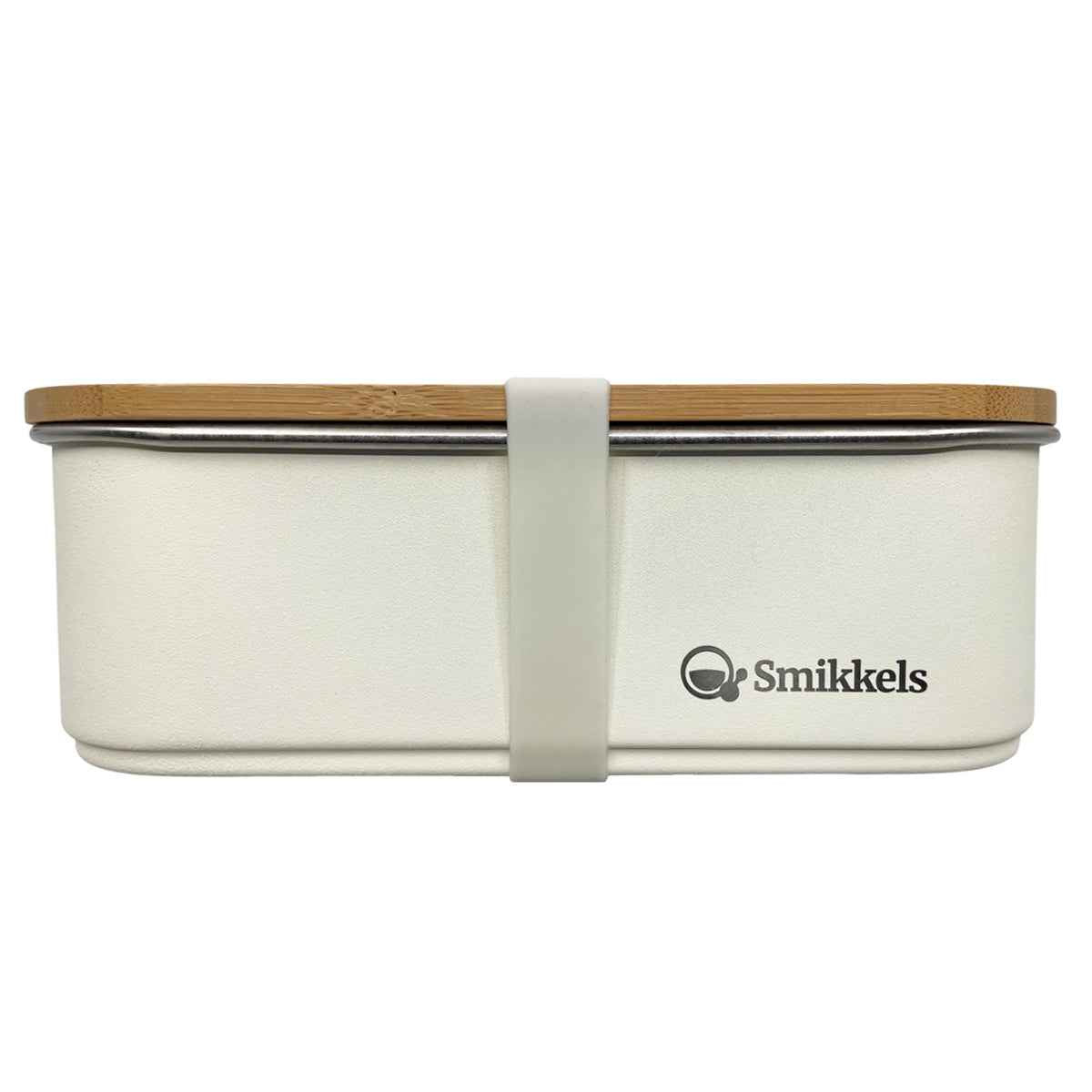 Smikkels | Lunch Box with White Bamboo Lid 900ml