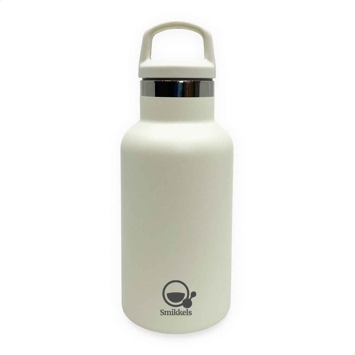 Smikkels | Thermos Drinkfles RVS Wit 350ml