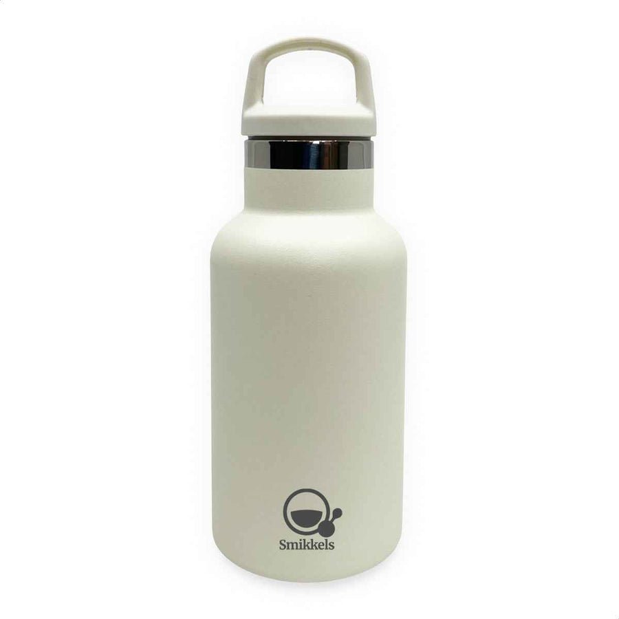 Smikkels | Thermos Drinkfles RVS Wit 350ml
