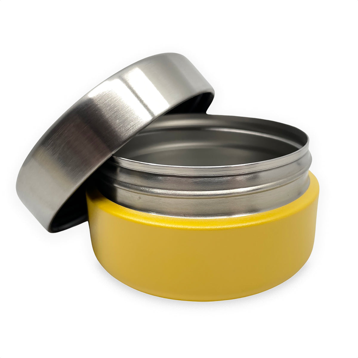 Smikkels | snackdoosje rvs geel 280ml