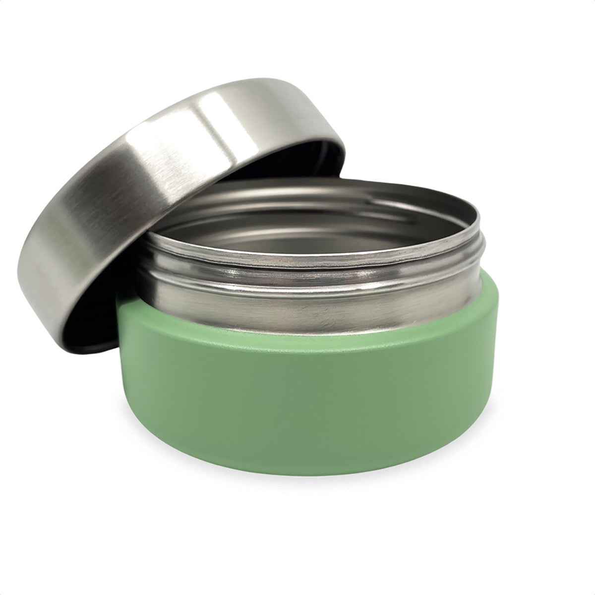 Smikkels | Green Stainless Steel Food Container 280ml