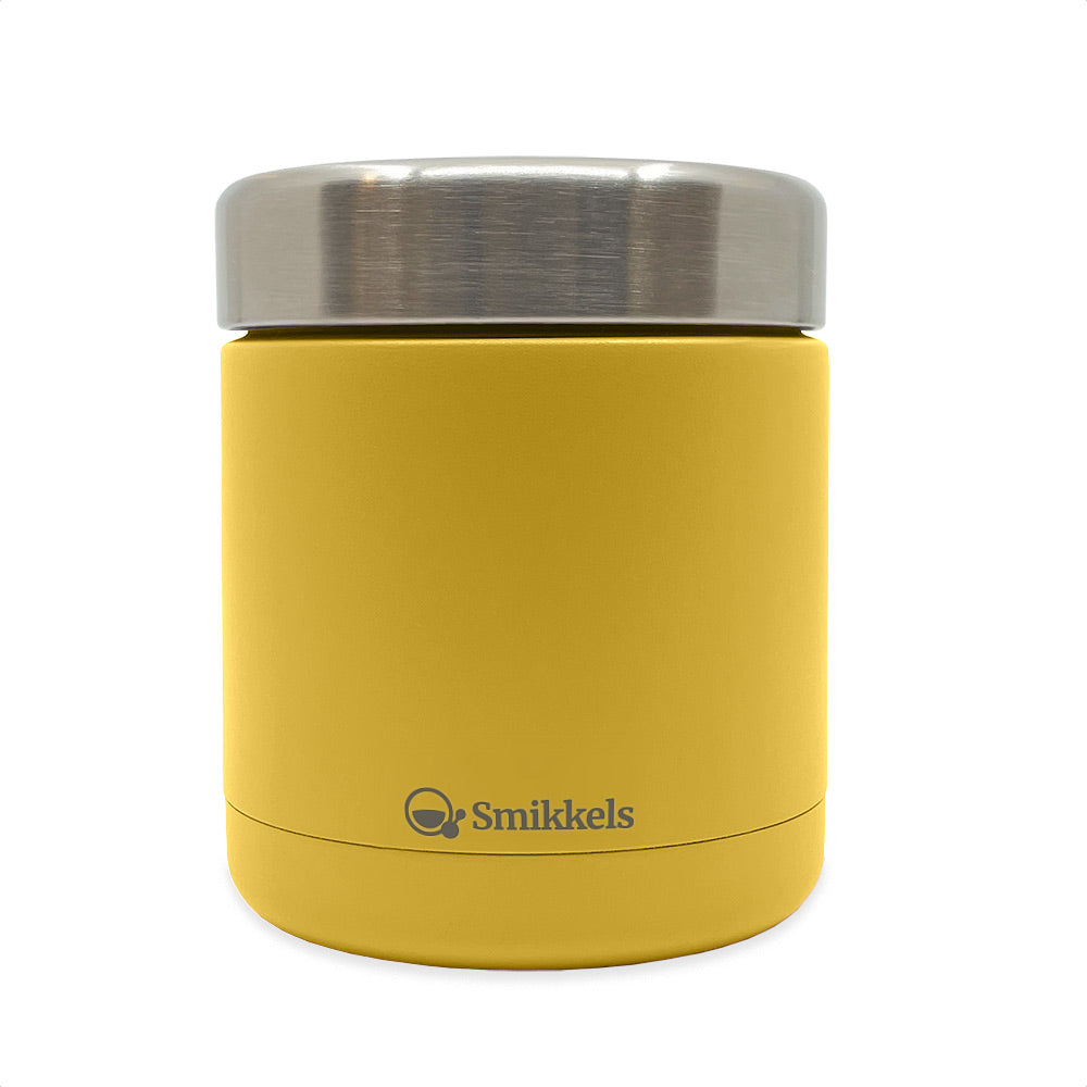 Smikkels | thermos lunchdoosje geel 350ml