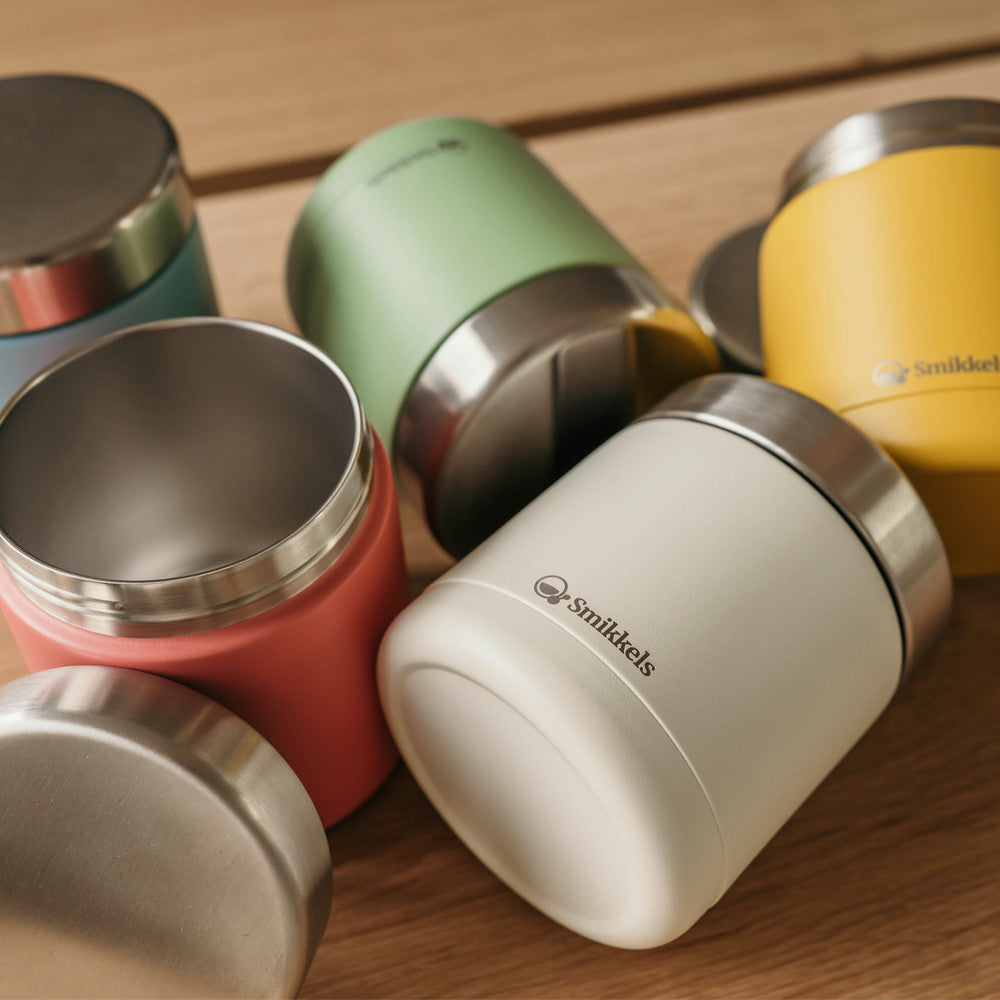 Smikkels | thermos lunchdoosje geel 350ml