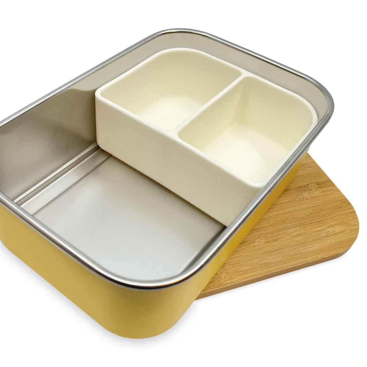 Smikkels | White Silicone Lunchbox Divider 900ml