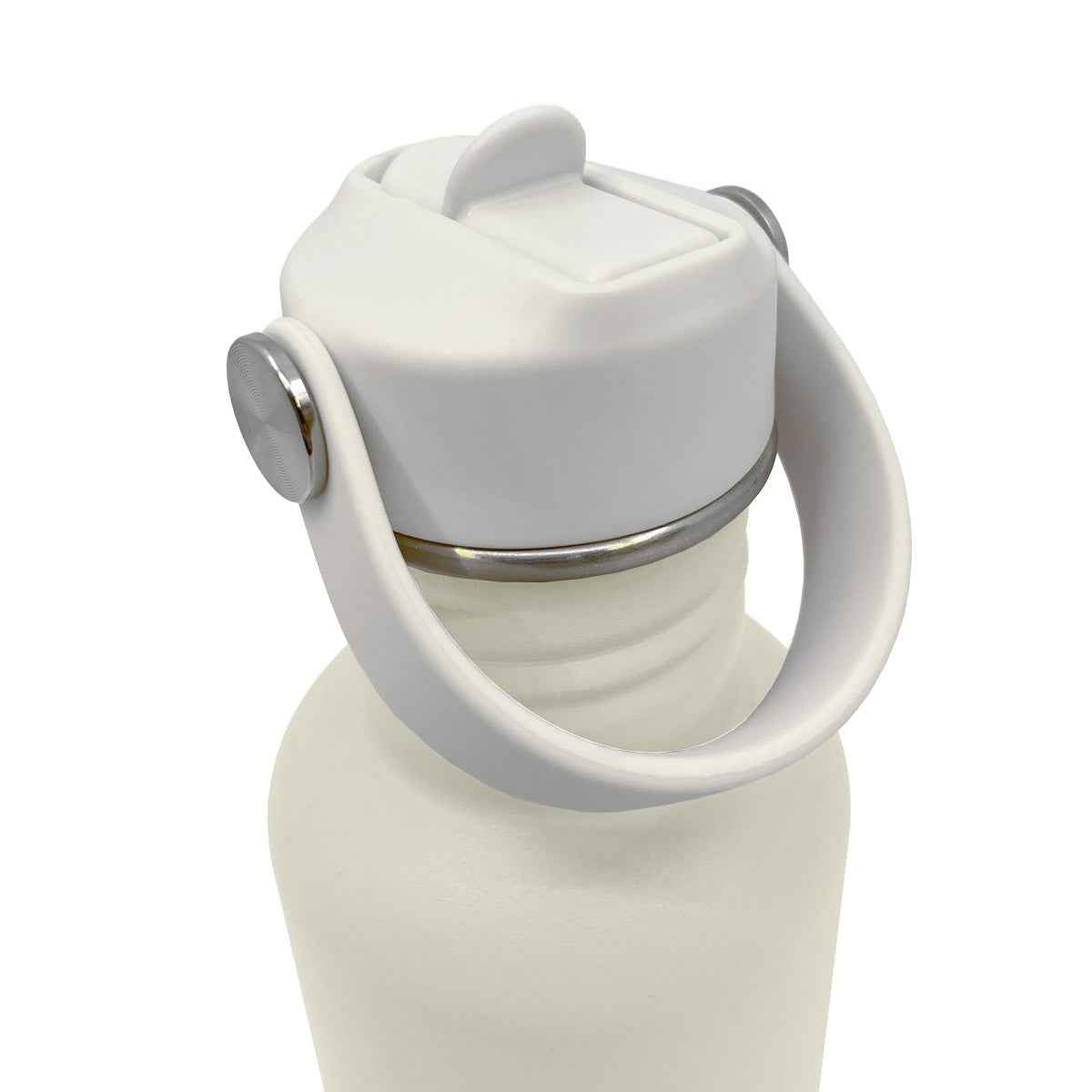 Smikkels | Stainless Steel White Drink Bottle 350ml