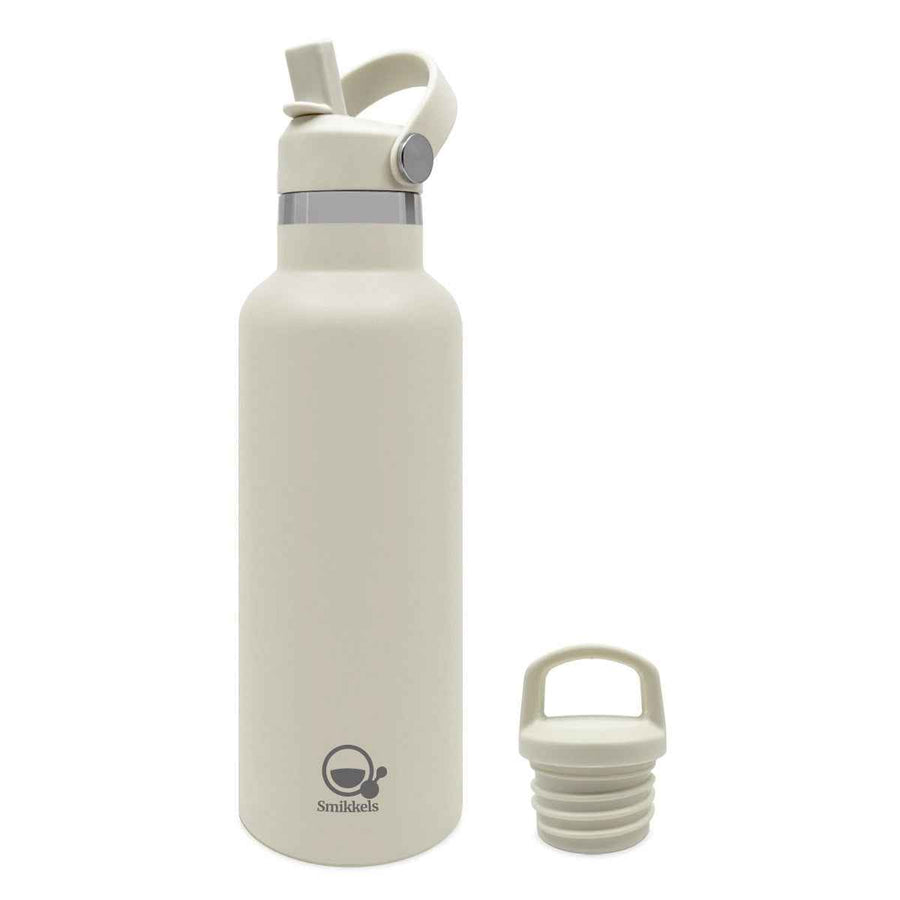 Smikkels | Thermos Drinkfles RVS Wit 500ml