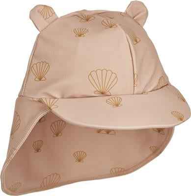 Liewood Senia Sun Hat with Ear Flaps Peach/Sea Shell