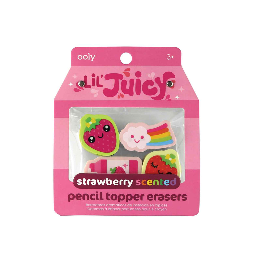 Ooly | Lil Juicy Aardbei Geurende Potlood Gummen