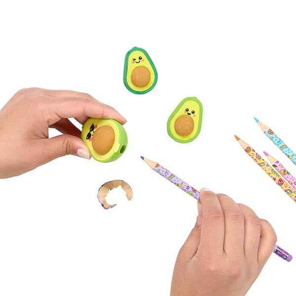 Ooly | Avocado Love Gum En Puntenslijper Set Van 3