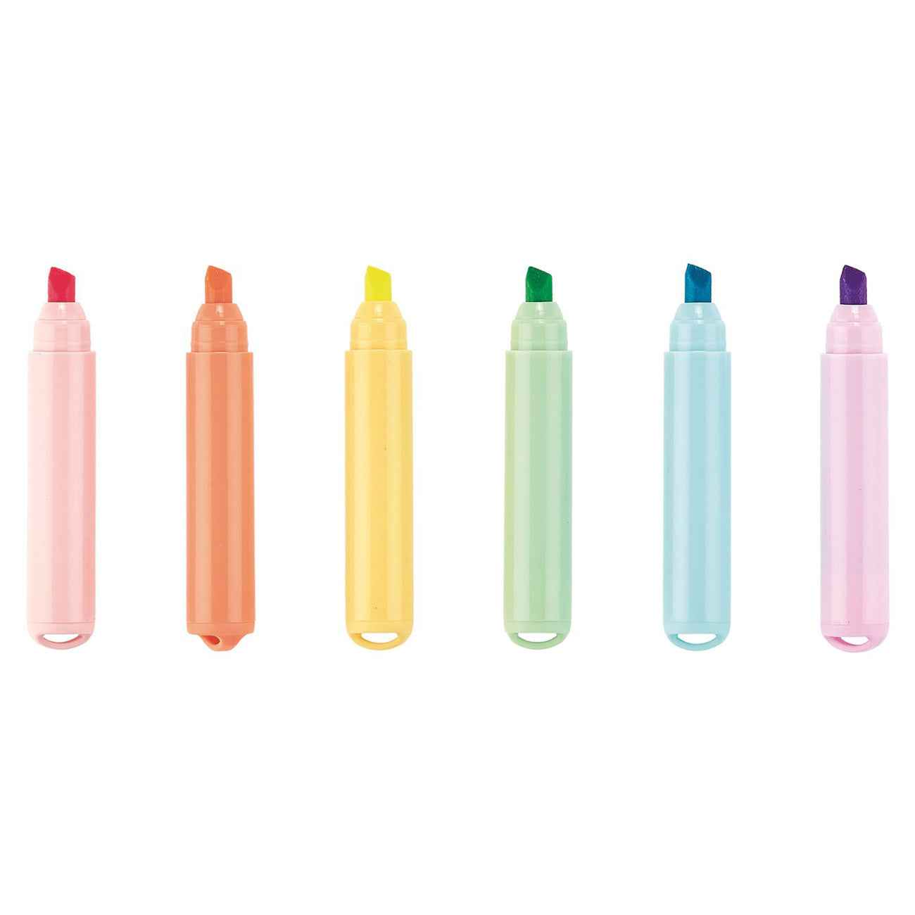 Ooly | Beary Sweet 6 Mini Geurende Neon Markeerstiften