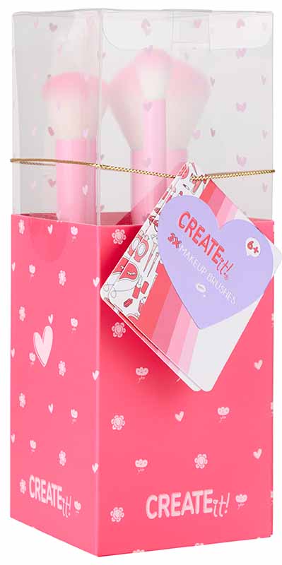 Create It! | Make Up Borstel Set 3-pack