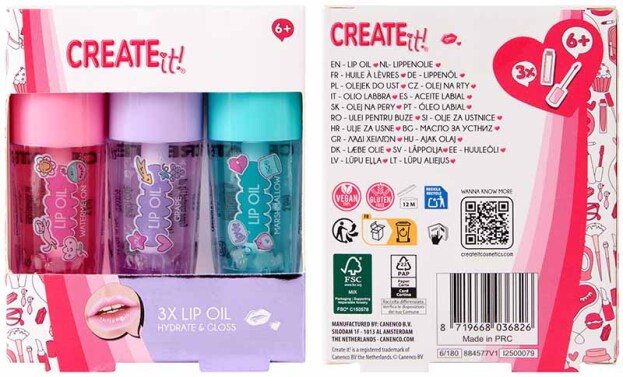 Create It! | Make-up Lipolie 3-pack