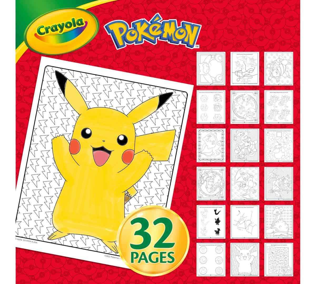 Crayola | Color & Sticker Activity Set PokÃ©mon