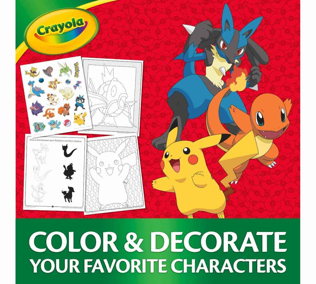 Crayola | Color & Sticker Activity Set PokÃ©mon