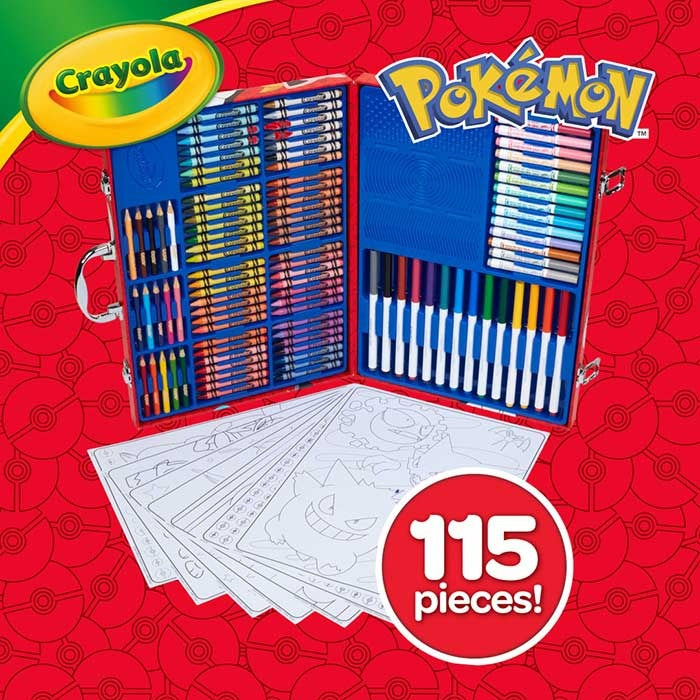 Crayola | Imagination Art Set Pokémon 115 Stuks