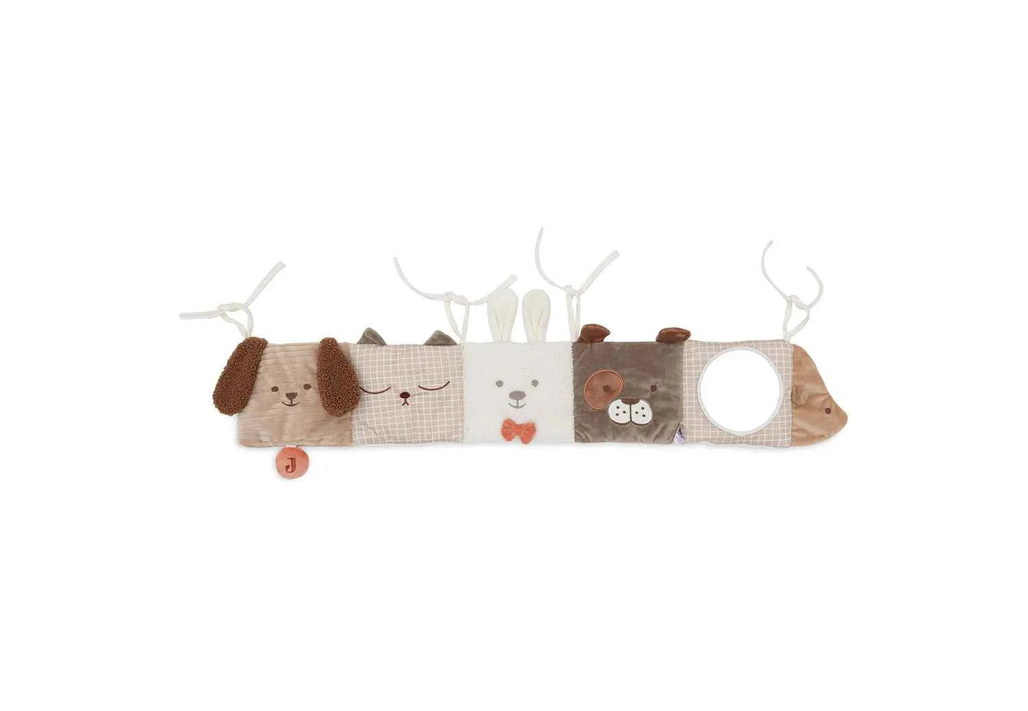 Jollein | Activiteiten Boxhanger Animal Friends/Elephant Tales Oatmeal