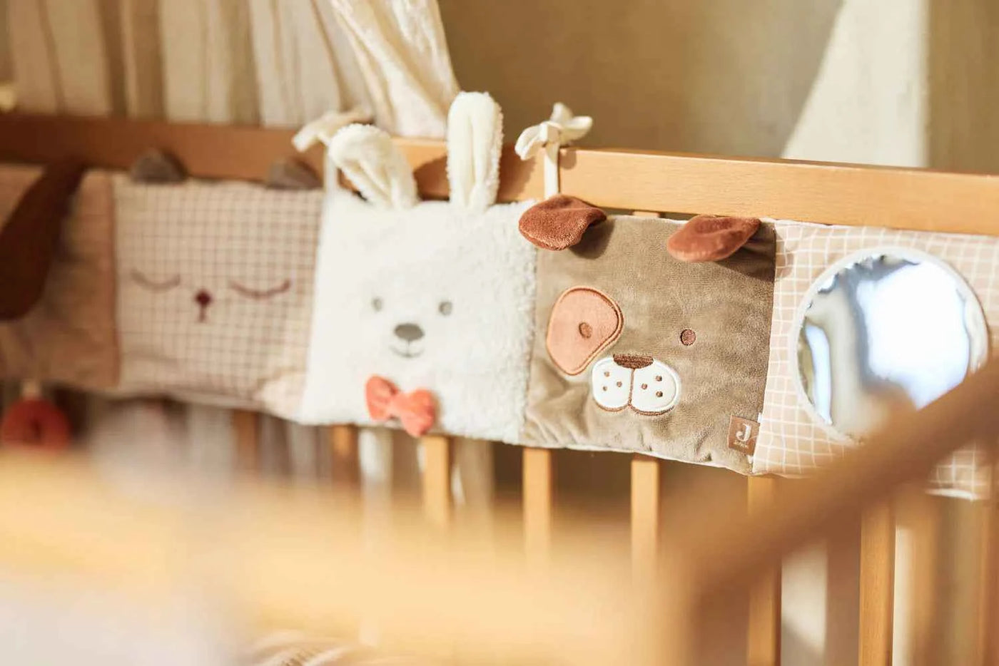 Jollein | Activiteiten Boxhanger Animal Friends/Elephant Tales Oatmeal