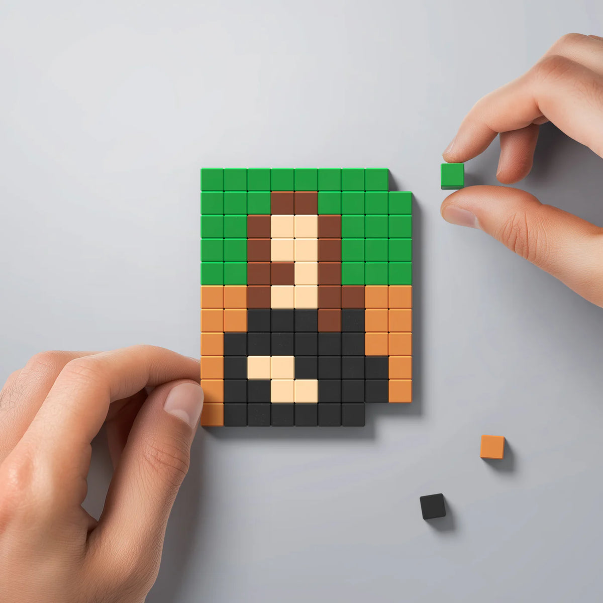 Pixio | Magnetische Blokken MasterPiece Mona Lisa Leonardo Da Vinci 100  Stuks