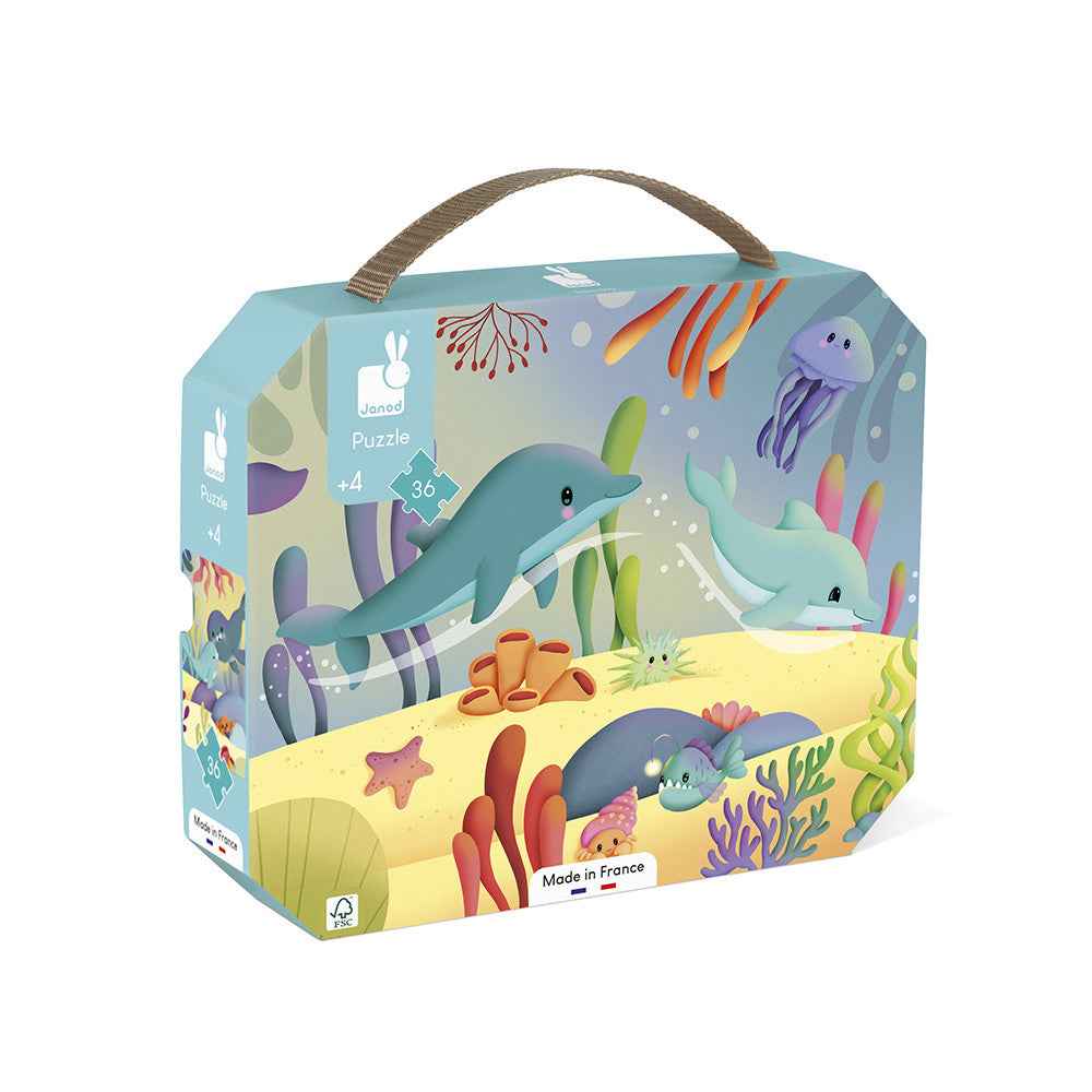 Janod | Sea Animal Puzzel 36 delig