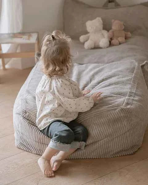 Kid's Concept | Kid's Base Pouf Grey/Brown