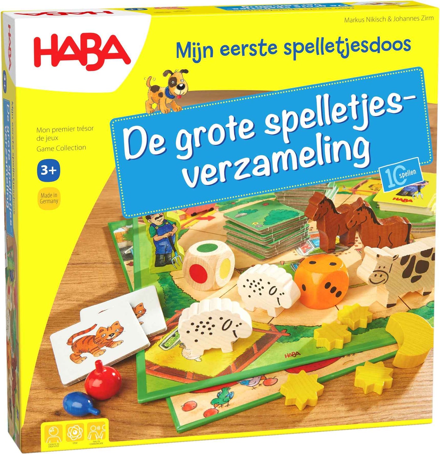 Haba | Bordspel Mijn Eerste Spelletjesdoos