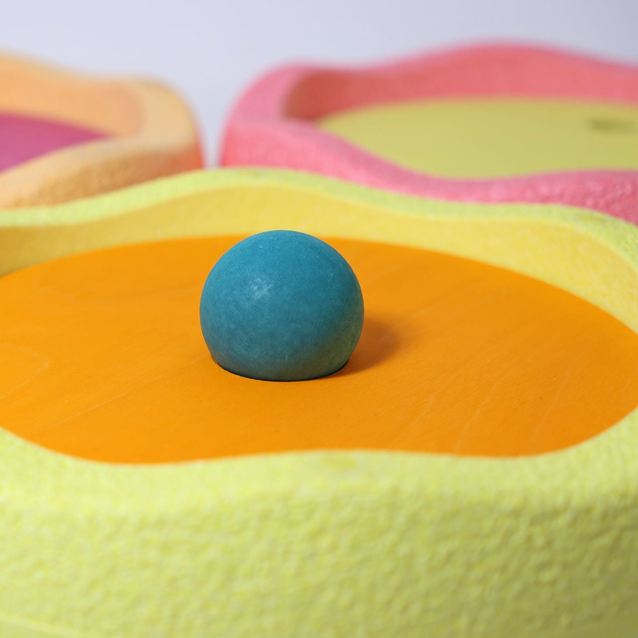 Grimm's | Grimm's x Stapelstein Rolling Discs Warm Pastel