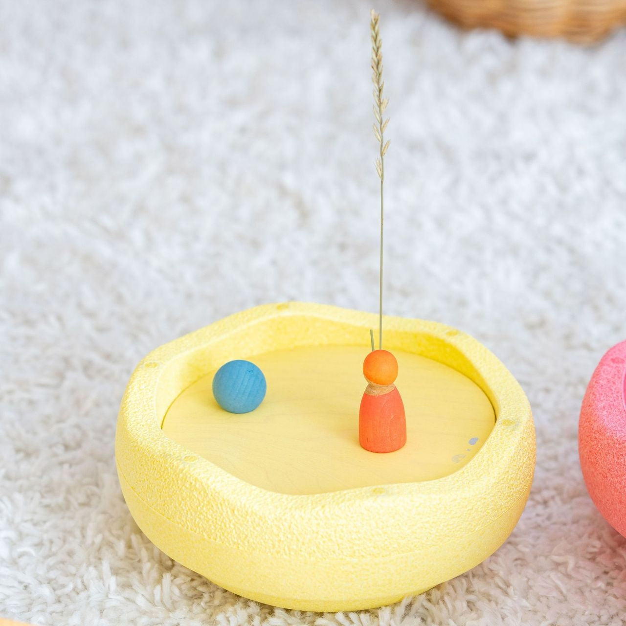 Grimm's | Grimm's x Stapelstein Rolling Discs Warm Pastel
