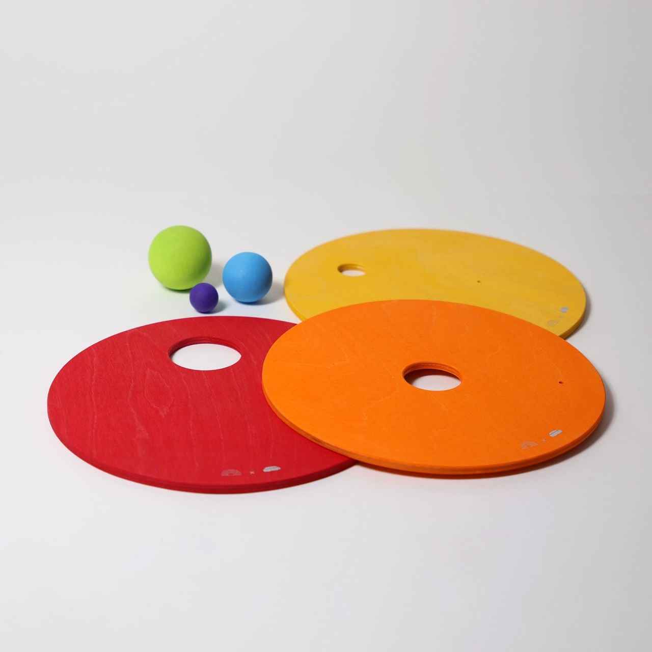 Grimm's | Grimm's x Stapelstein Rolling Discs Warm Classic