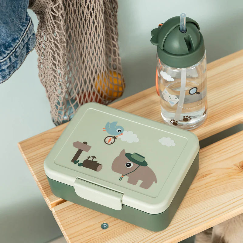 Done by Deer | drinkfles tiny trails green 350ml