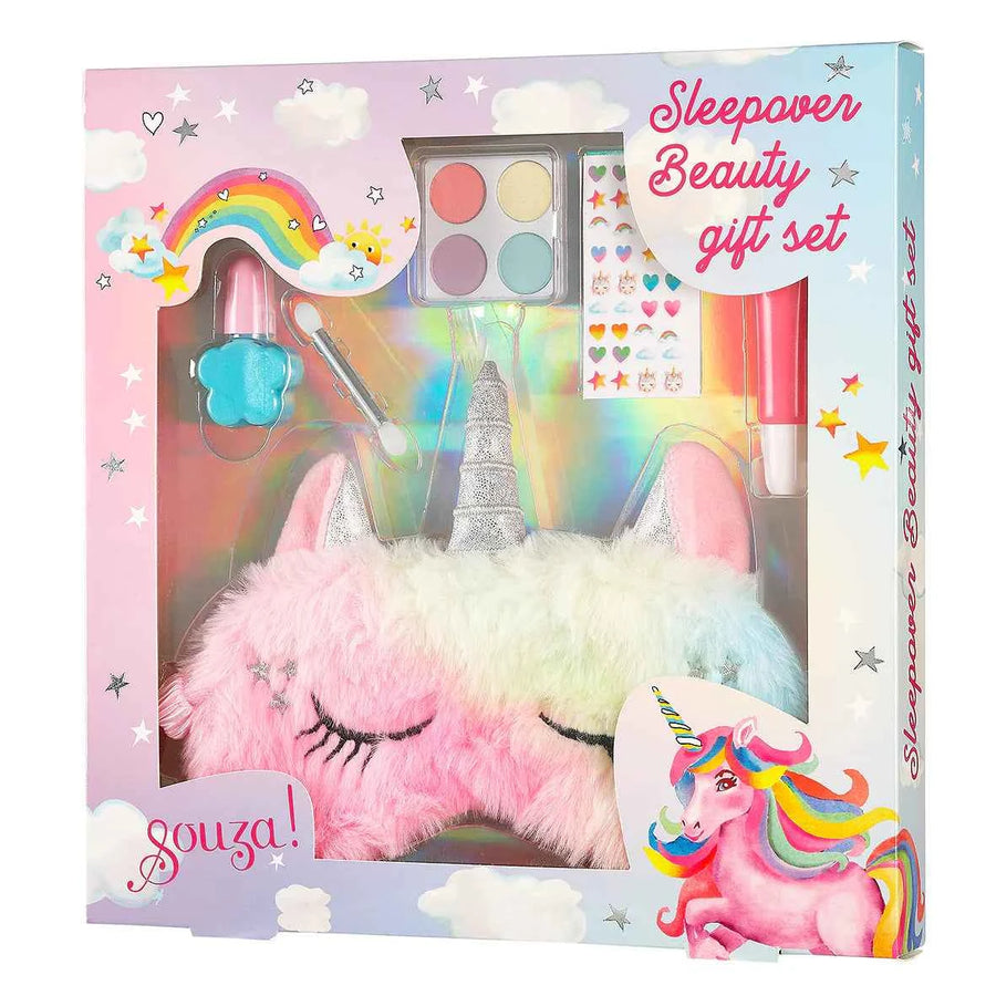 Souza | Unicorn Make-up + Slaapmasker Set