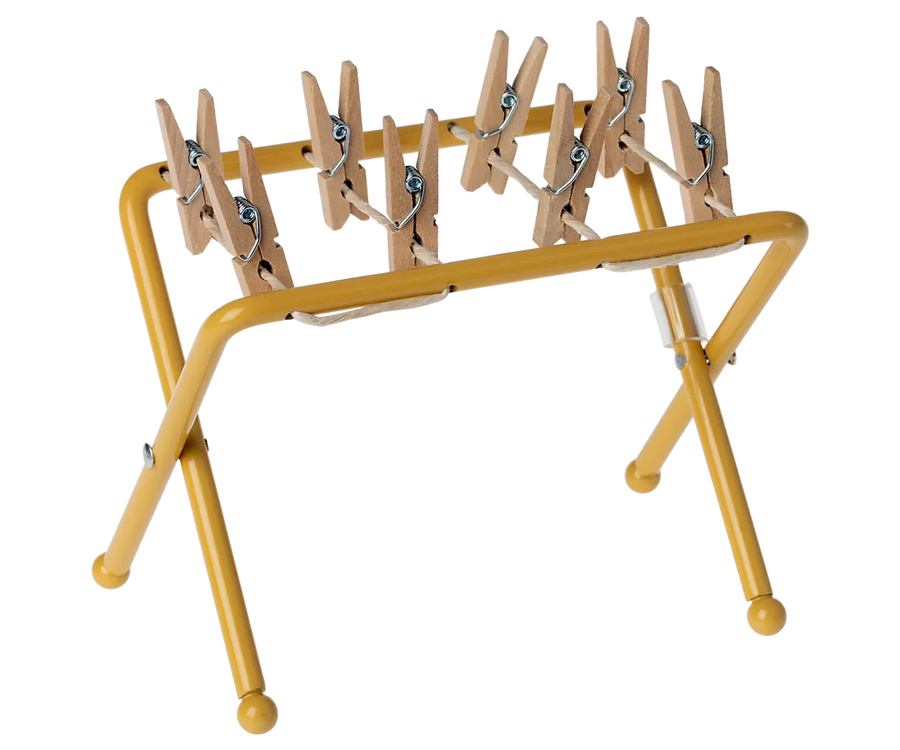Maileg wasrek met wasknijpers Ocher
