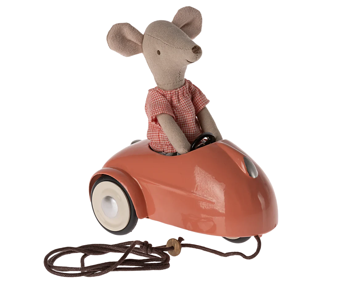 Maileg | Car for Mice - Coral