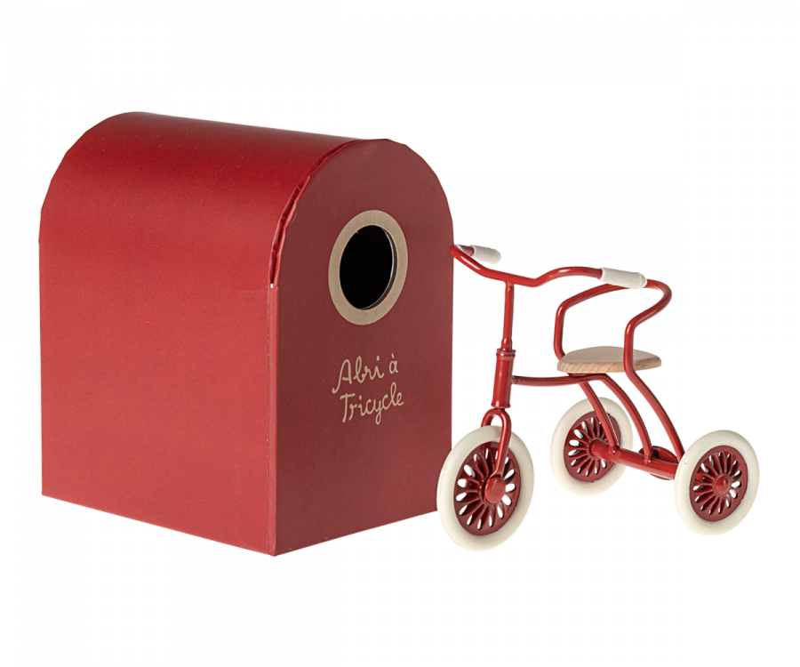 Maileg Red Tricycle for Mice
