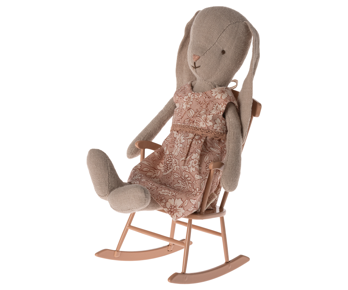 Maileg | Schommelstoel Mini Dark poeder