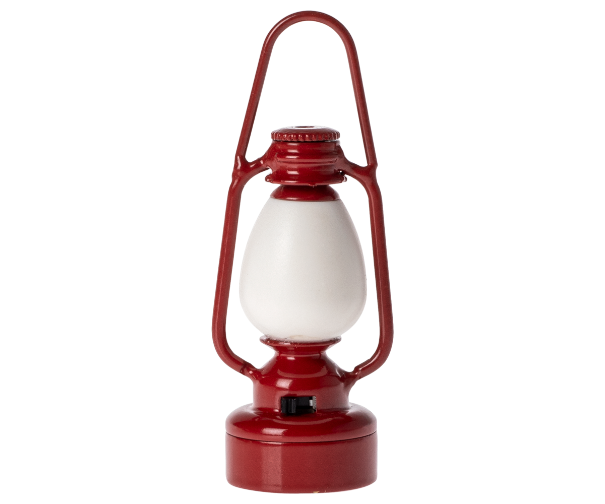Maileg | Vintage lantern, Mouse - Red