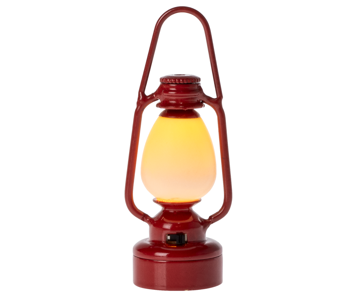 Maileg | Vintage lantern, Mouse - Red