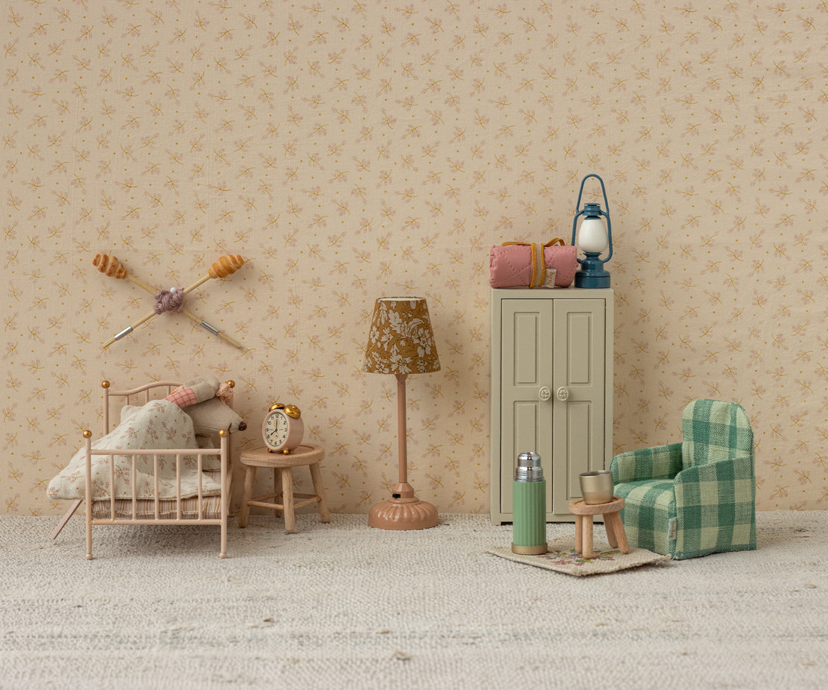 Maileg | Vintage lantern, Mouse - Blue