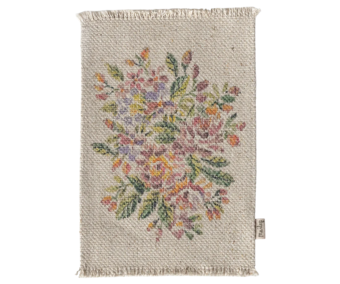 Maileg | Vloerkleed Bloemen - Medium