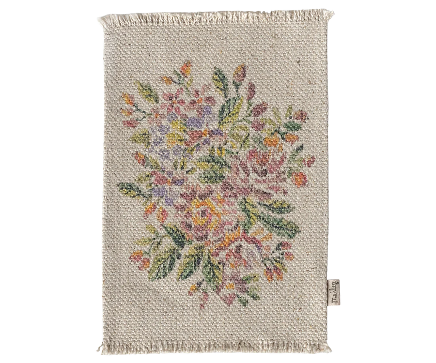 Maileg | Vloerkleed Bloemen - Medium