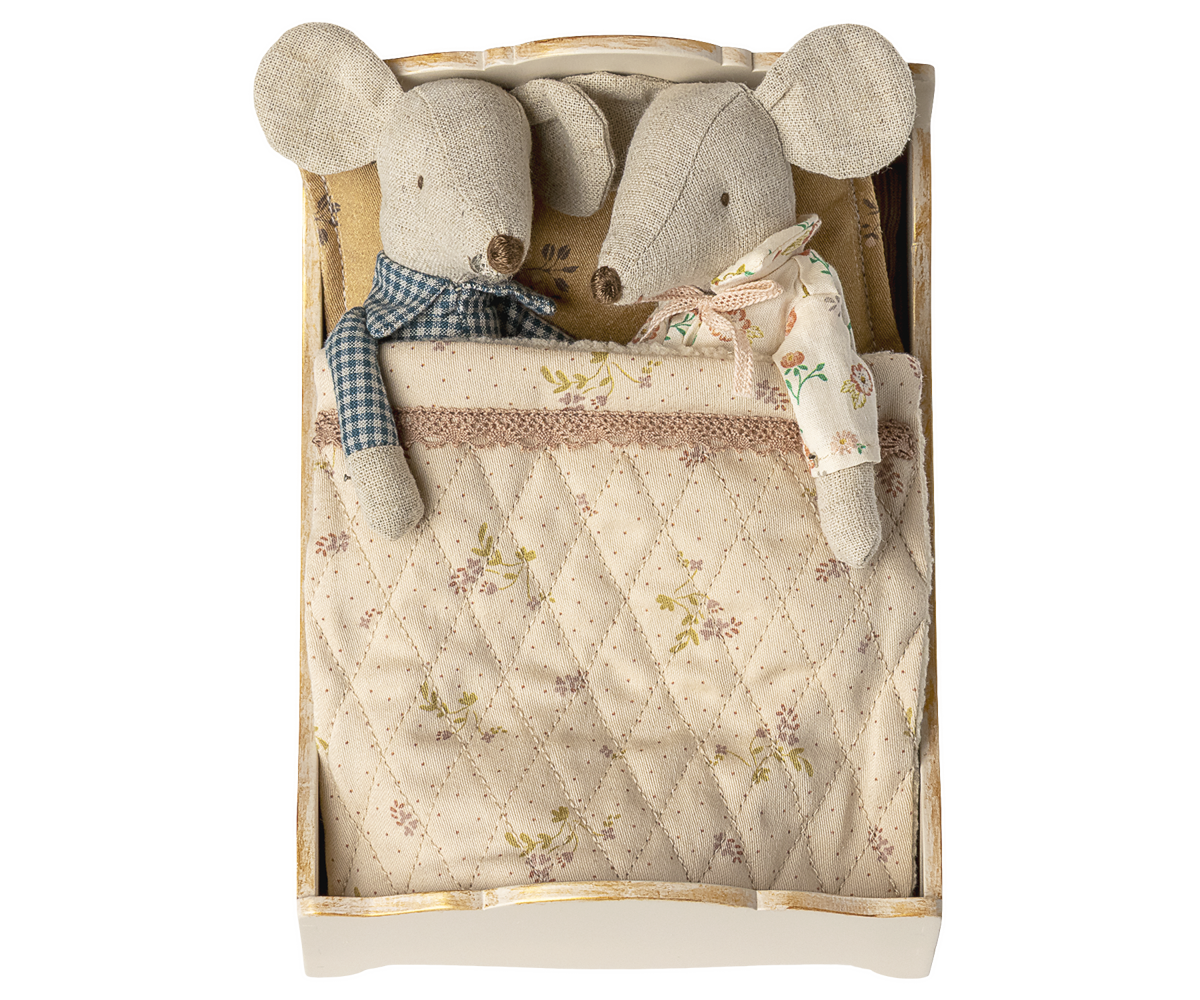 Maileg | Bed Muis Off white