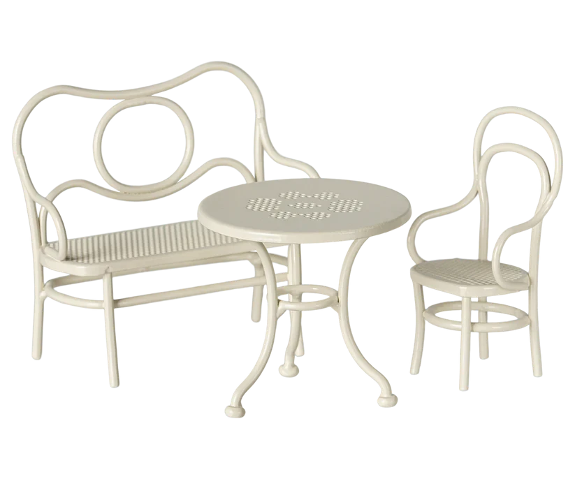 Maileg | CafÃ© Set, Muis, Klein - Gebroken Wit