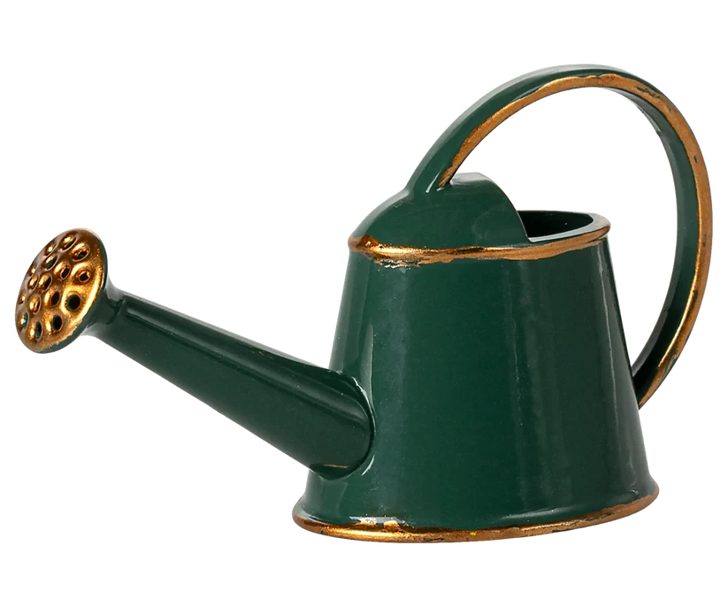 Maileg | Watering Can, Mouse - Dark Green