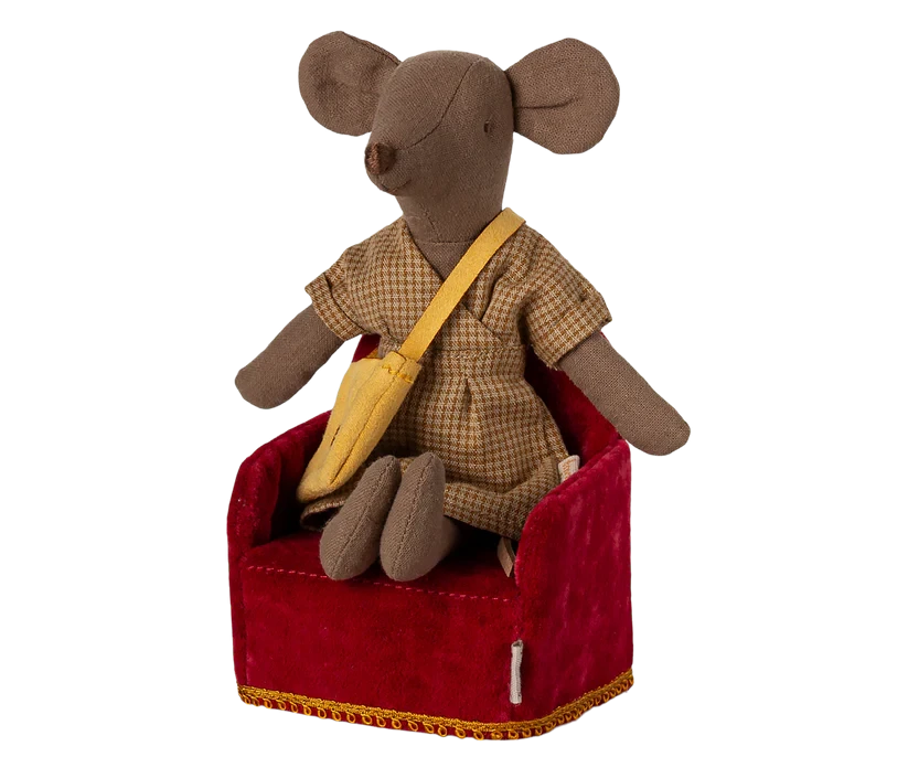 Maileg | Mouse Chair - Red